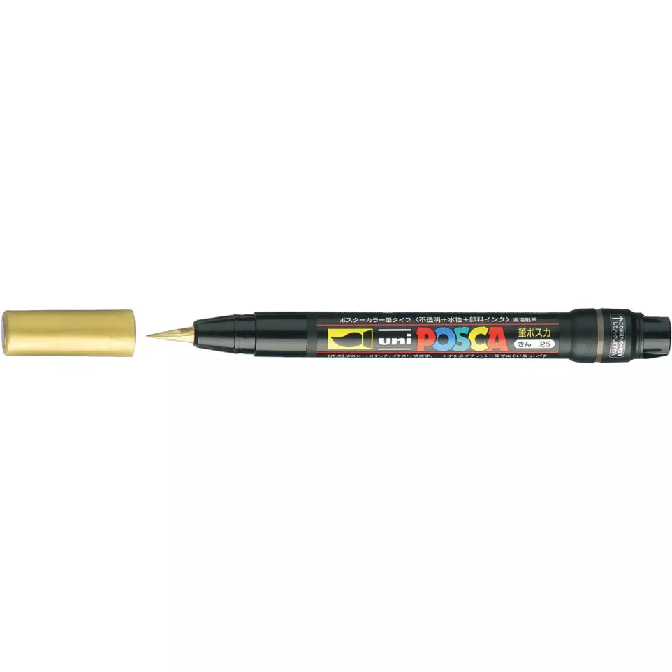 POSCA Paint Marker PCF-350 Brush Tip...