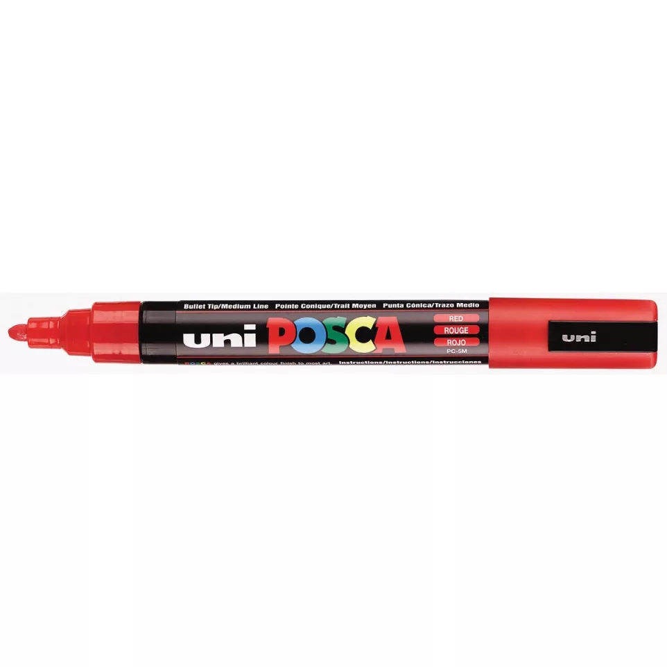 POSCA PC-5M Paint Marker 1.8-2.5 mm Red