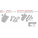 Hautau Primat-FL190 Additional Compass Black per piece
