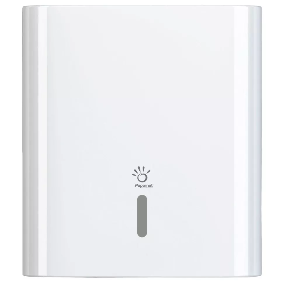 Papernet handdoekdisp c/v wit