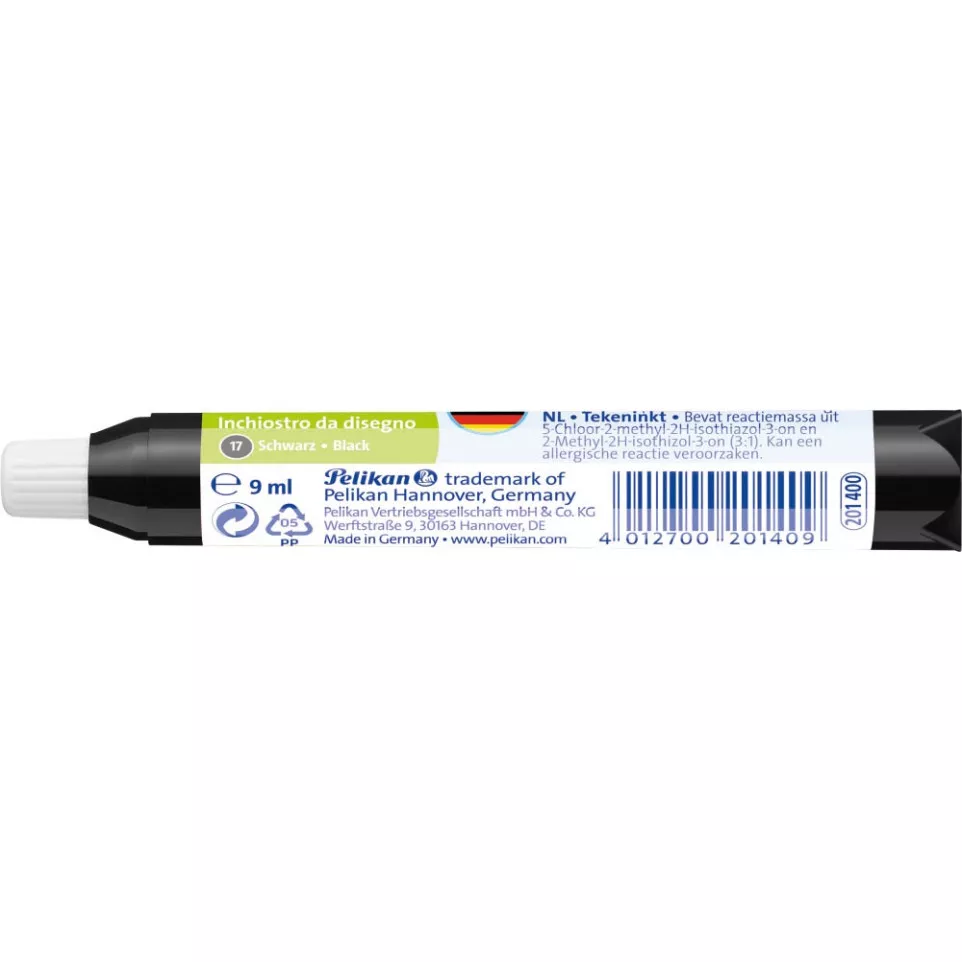 Pelikan encre de Chine, noir, tube de...