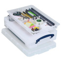Really Useful Box, office divider met 8 vakjes voor 4 liter of 9 liter, transparant