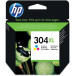 HP cartouche d'encre 304XL, 300 pages, OEM N9K07AE, 3 couleurs