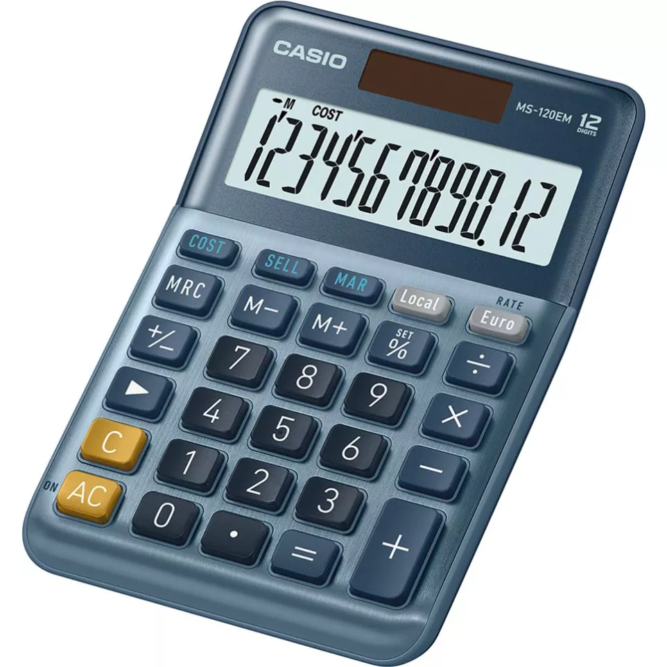 Casio Bureaurekenmachine MS-120EM