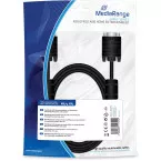 Câble monitor d'Extension SVGA, avec anneaux de ferrite, 1.8m