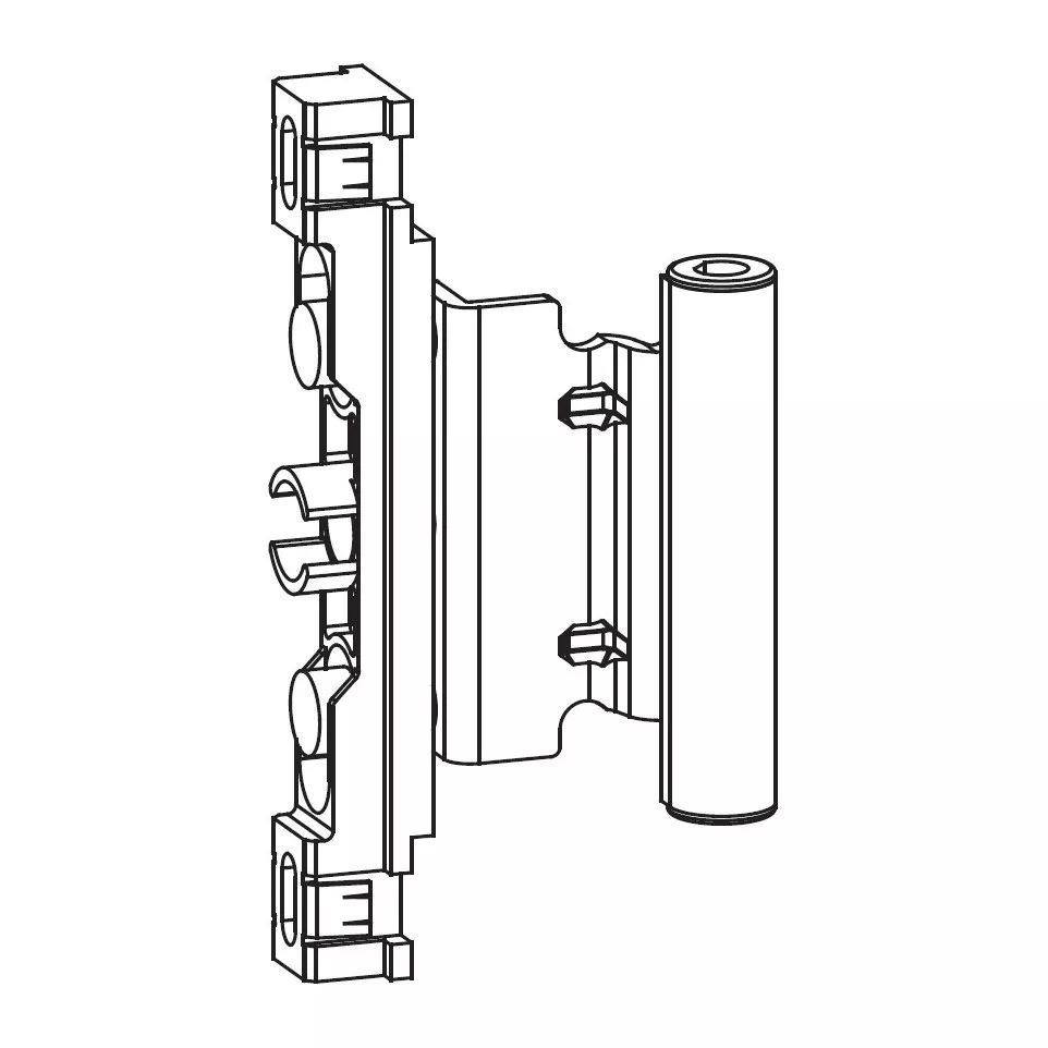 Intermediate Leaf Hinge with Groove...