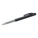 Bic balpen M10 Clic schrijfbreedte 0,4 mm, medium punt, zwart