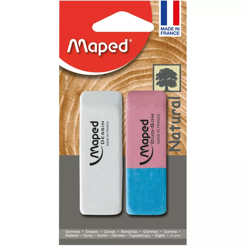 Maped Duo Eraser Drawing and Erasing...