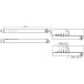Carry Bar for Double Door CB Flex / pc