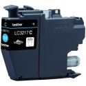 Brother inktcartridge, 550 pagina's, OEM LC-3217C, cyaan