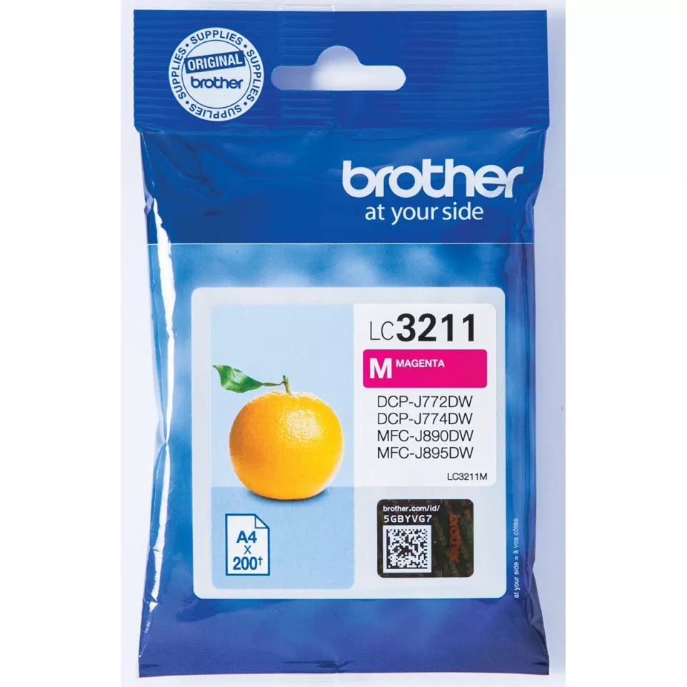 Brother cartouche d'encre, 200 pages,...