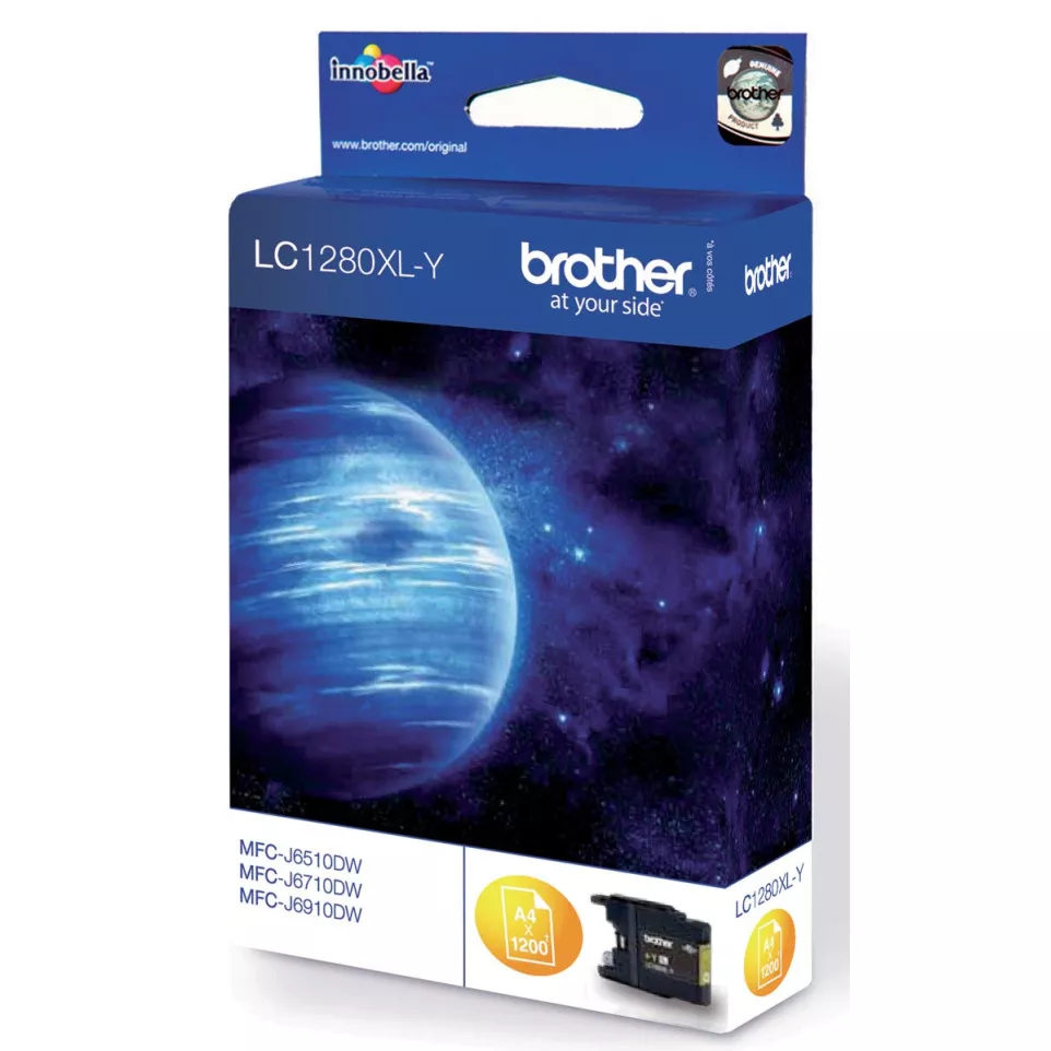 Genuine Brother LC1280XLY High Yield...