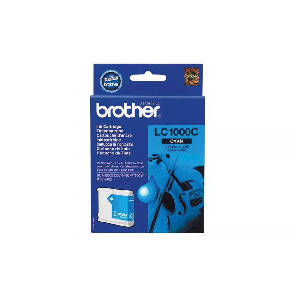 Brother LC1000C Original Cyan Ink...