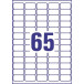 Avery Freezer Labels 38.1 x 21.2 mm White Box of 1625 Labels
