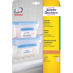 Avery diepvriesetiketten Ft...