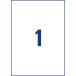 Avery ultra resistente etiketten voor buiten ft 210 x 297 mm (b x h), doos van 10 etiketten