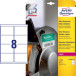 Avery L7914-10 étiquettes ultra résistantes ft 99,1 x 67,7 mm (b x h), 80 étiquettes, blanc
