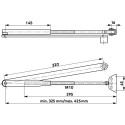 Dorma verlengarm 320 mm voor TS 71-72-73-83 zilver / pce