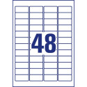 Avery L7911-10 weerbestendige etiketten ft 45,7 x 21,2 mm (b x h), 480 etiketten, wit