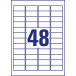 Avery L7911-10 ultra-resistant labels 45.7 x 21.2 mm 480 labels white