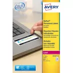 Avery NoPeel Anti-Tamper Permanent Labels 45.7 x 25.4 mm White Pack of 800 L6145-20