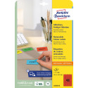 Avery Etiquettes mini rouge