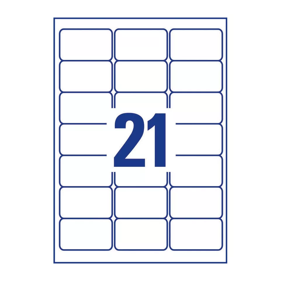 Avery Zweckform L6023REV-25 Removable...