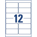 Avery L4776-20 étiquettes ultra résistantes ft 99,1 x 42,3 mm (b x h), 240 étiquettes, blanc