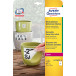 Avery étiquettes enlevables résistantes à l'humidité Ft 99,1 x139 mm (l x h), blanc boîte de 80 pièces