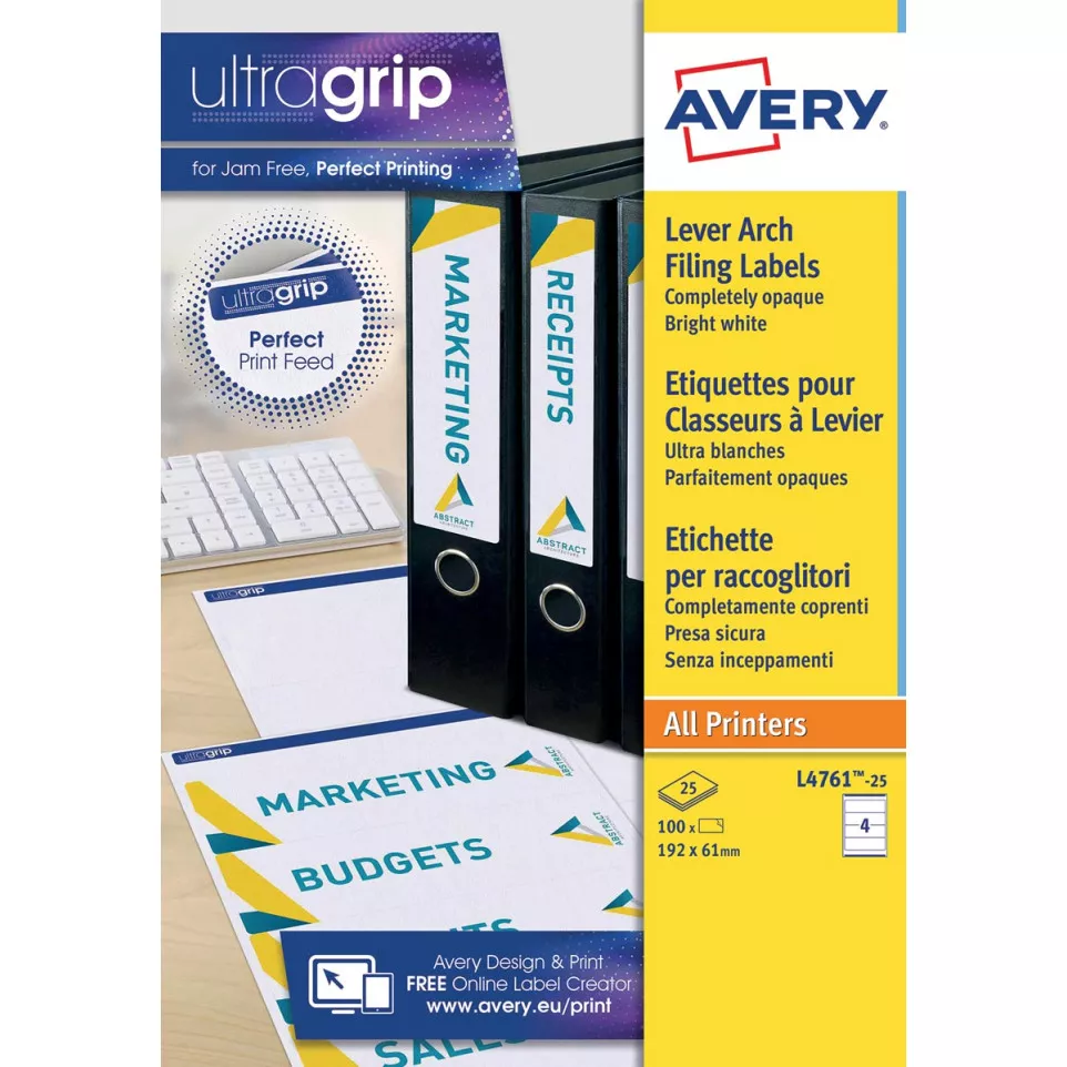 Avery Zweckform L4761-25 Lever Arch...