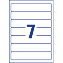 Avery Lever Arch File Spine Labels L4760-25, 19.2 x 3.8 cm, 175 Labels, White
