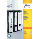 Avery Zweckform L4759 Lever Arch File Spine Labels 29.7 x 6.1 cm 75 Labels White