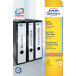 Avery Zweckform L4759 Lever Arch File Spine Labels 29.7 x 6.1 cm 75 Labels White