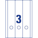 Avery Zweckform L4759 Lever Arch File Spine Labels 29.7 x 6.1 cm 75 Labels White