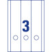 Avery Zweckform L4759 Lever Arch File Spine Labels 29.7 x 6.1 cm 75 Labels White