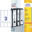 Avery Zweckform L4759 Lever Arch File Spine Labels 29.7 x 6.1 cm 75 Labels White
