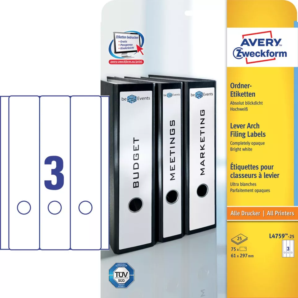 Avery Zweckform L4759 Lever Arch File...