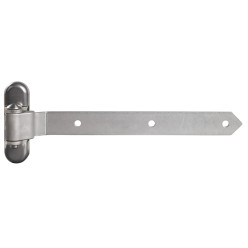 3D scharnier voor houten poort, inox 350mm / pce