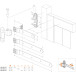 Locinox Hot Dip Galvanized RAL 9005 3D Wood Gate Hinge 350mm / pce