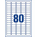 Avery Removable Mini Multipurpose Labels 35.6 x 16.9 mm White Pack of 2000