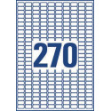 Avery Removable Mini Labels 17.8 x 10 mm White Pack of 6,750 Labels
