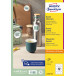 Avery Zweckform Round Labels, 60 mm, Box of 1200 Pieces, White