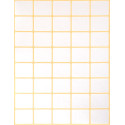 Avery Zweckform 3318 étiquettes mini, ft 22 x 18 mm, 1.200 étiquettes, blanc