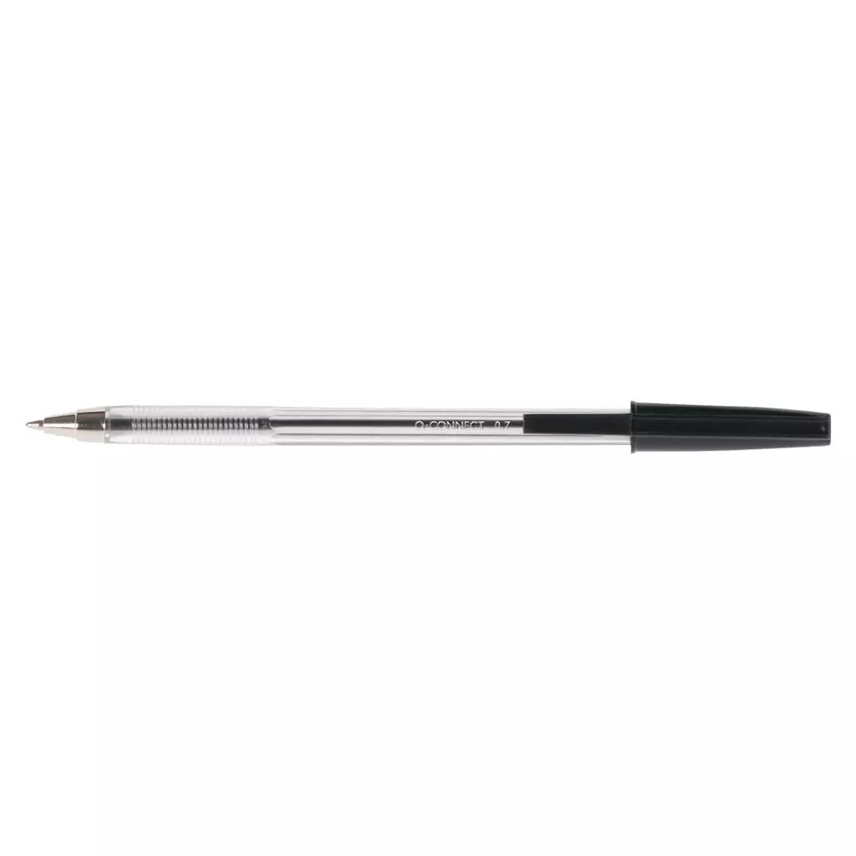 Q-Connect Ballpoint Pen with Cap 0.7...