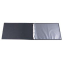 Q-CONNECT pochette perforée, ft A3 paysage, perforation 11 trous, grainé, paquet de 10 pièces