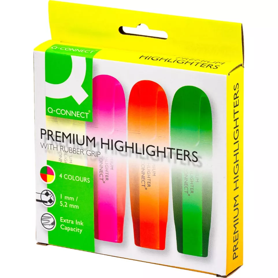 Q-CONNECT Premium surligneur,...