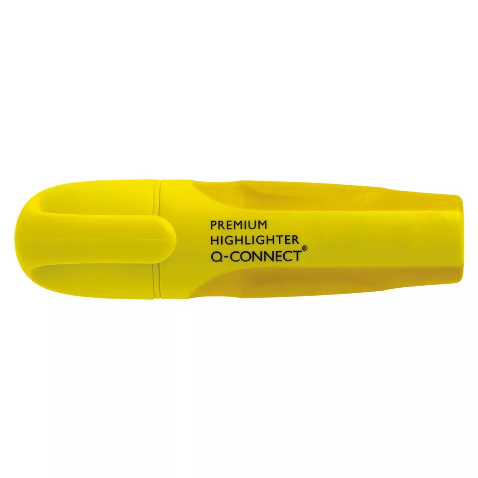 Q-CONNECT Premium surligneur, jaune