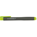 Q-CONNECT gum pen, zwart/groen