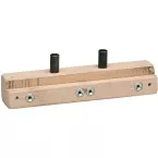 Gabarit en bois pour fiche sur platine P50 Ø15mm partie mâle et femelle sans mêche / pce