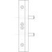 Houten sjabloon voor P50 Ø15mm mannelijke en vrouwelijke stekkers zonder spade / pce